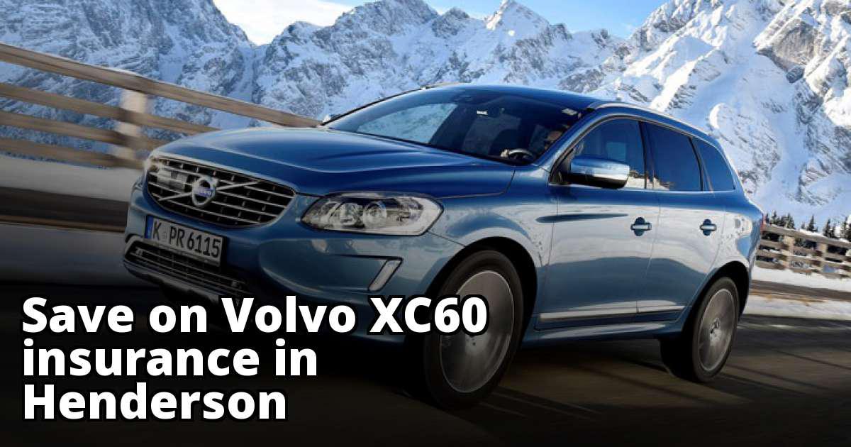 Cheapest Volvo XC60 Insurance in Henderson, NV