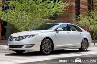 Insurance rates Lincoln MKZ in Henderson