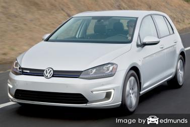 Insurance rates Volkswagen e-Golf in Henderson